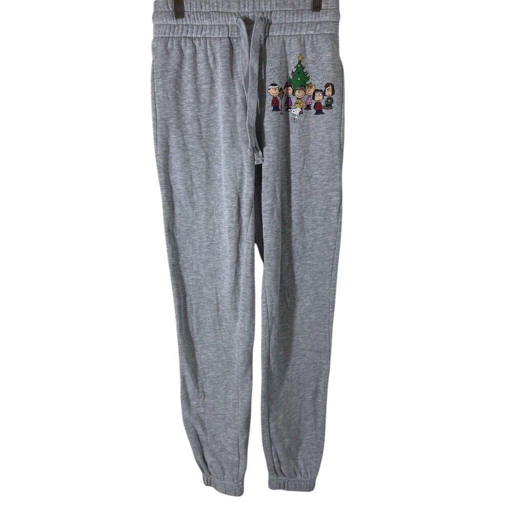 Charlie Brown Christmas Women's Jogger Sweatpants - Size XS pockets